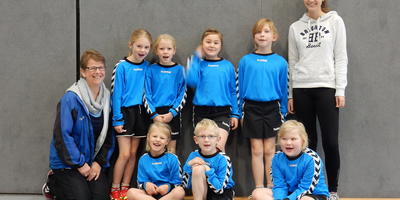 1. Spieltag der Faustball U8