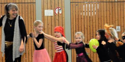 Faschingsparty beim Kinderturnen