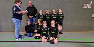 letzte Spieltage der U 8 Mixed - Hallensaison 2021-2022