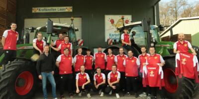 Neue Trainingsanzüge vom Kartoffelhof Hadenfeldt